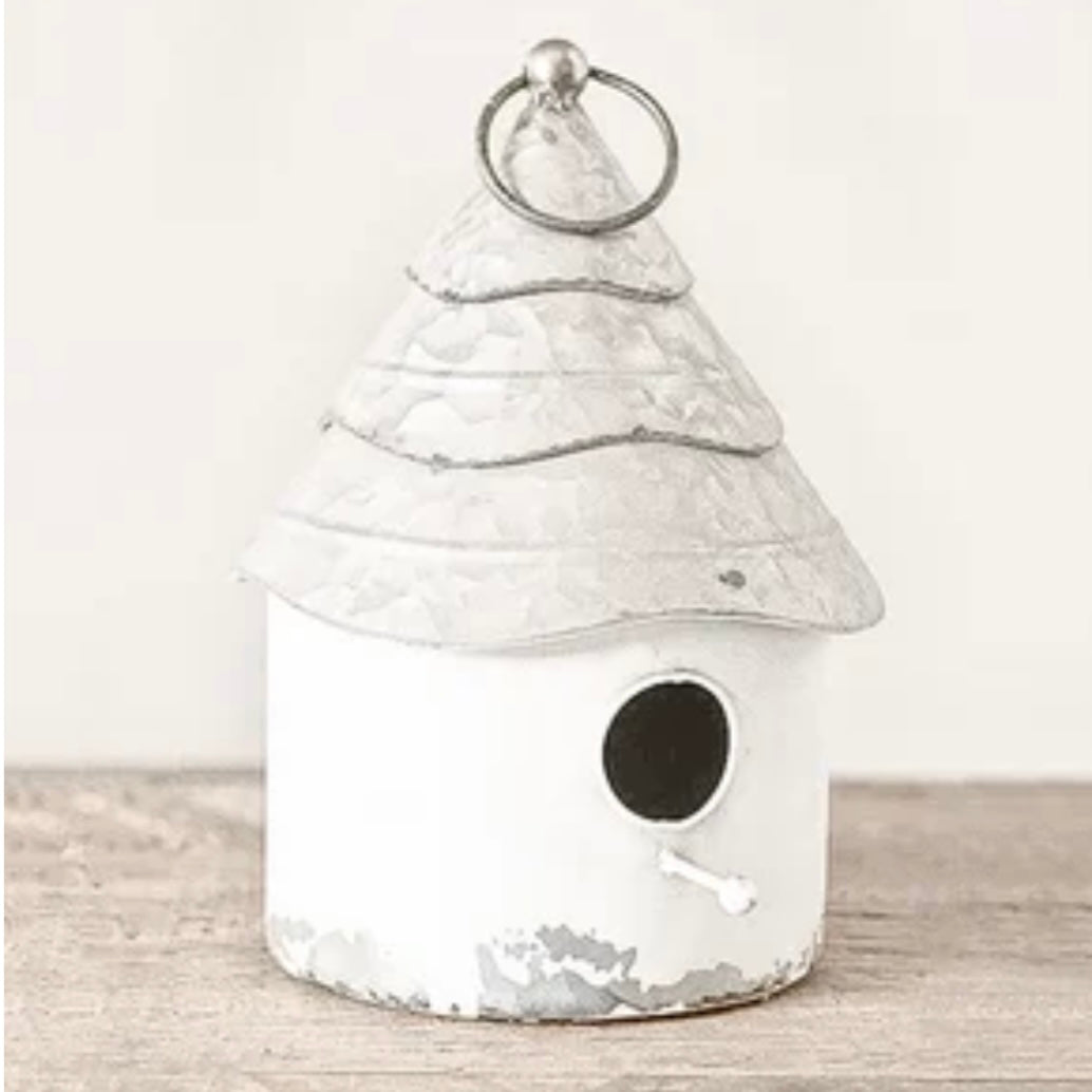 French Tin Birdhouse