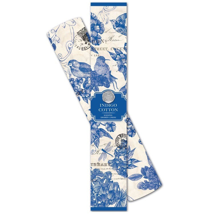 Laynee Drawer Liner- Cream Background/Blue Floral – JaxnBlvd