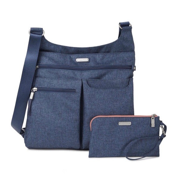 On Track Zip Crossbody