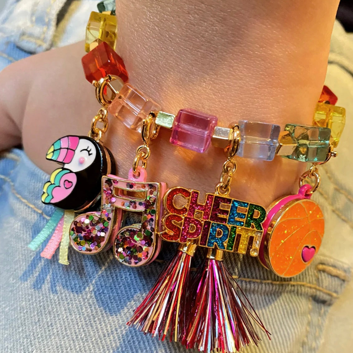 Buy Charm Bracelets for Girls, Bead Bracelets for Teen Girls and Kids, Cute  Ornaments Merch Stuff Jewelry Gifts for Teens Girls Kids Birthday or Back  to Shcool Online at desertcartINDIA