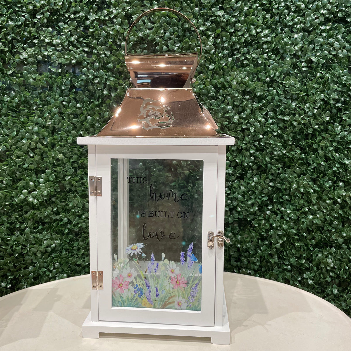 White Wood Home/Love Wildflower Terrarium