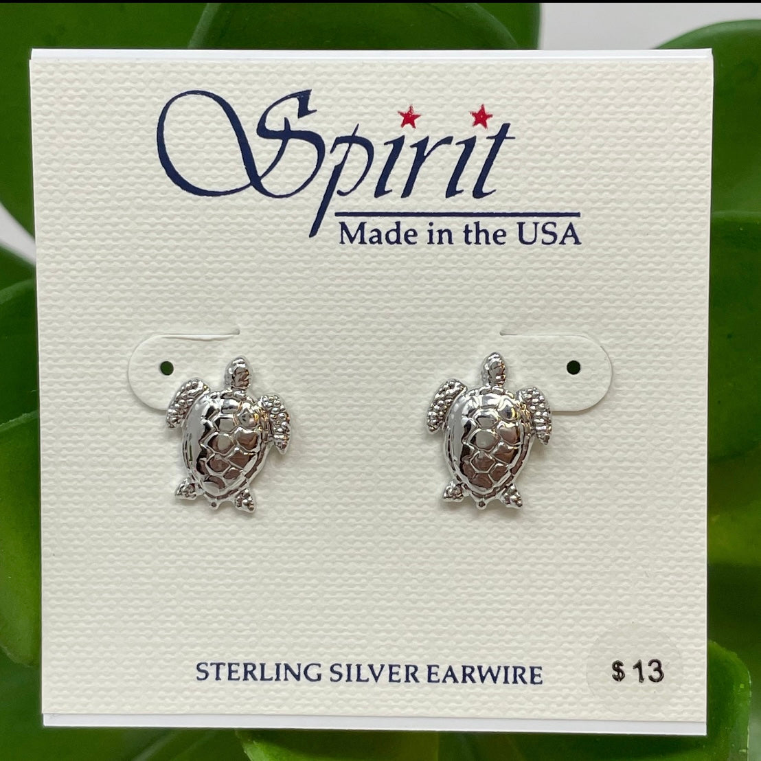 Sea Turtle Post Earring Spirit