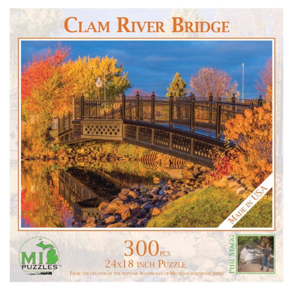 Clam River Bridge 300 pc Puzzle