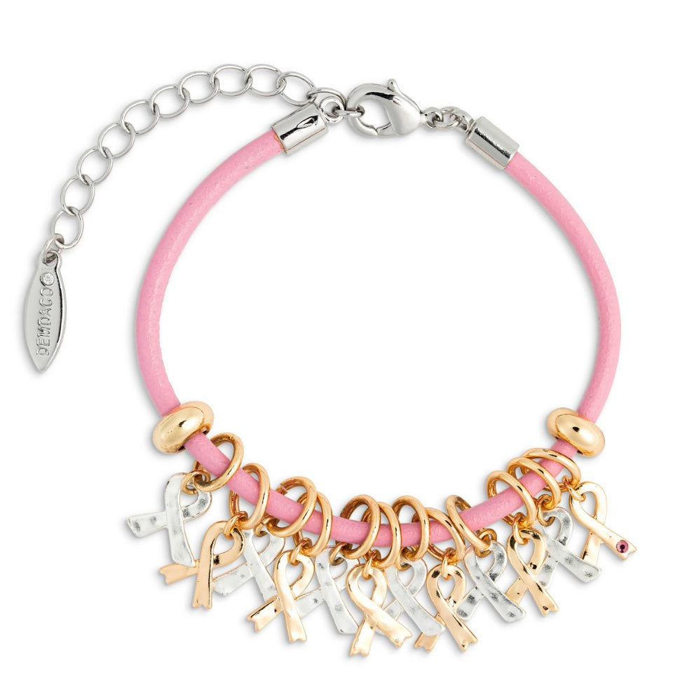 Pink Ribbon Giving Bracelet