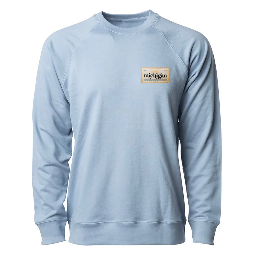 MI Patch L/W Crewneck Sweatshirt