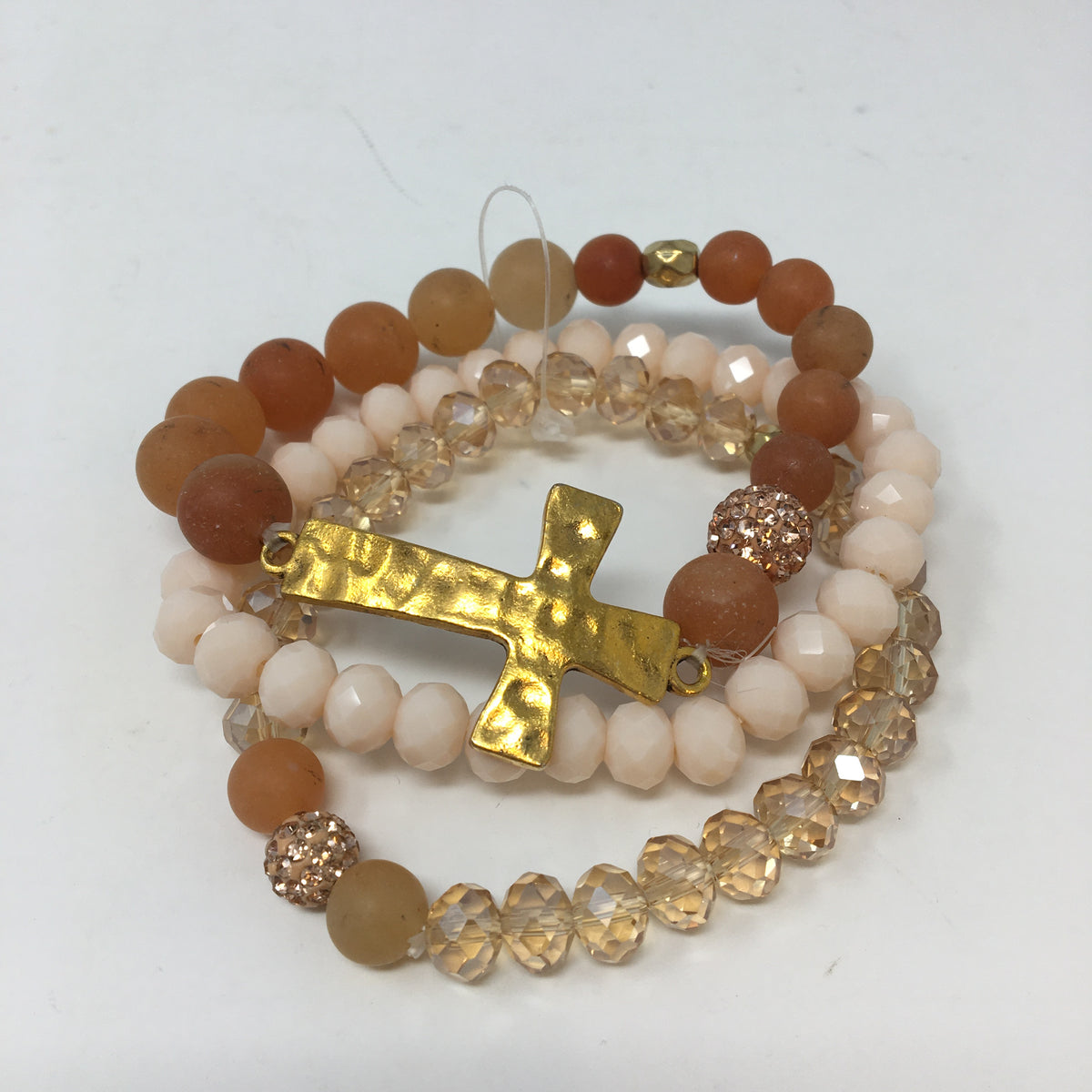 Cross Stretch Bracelet