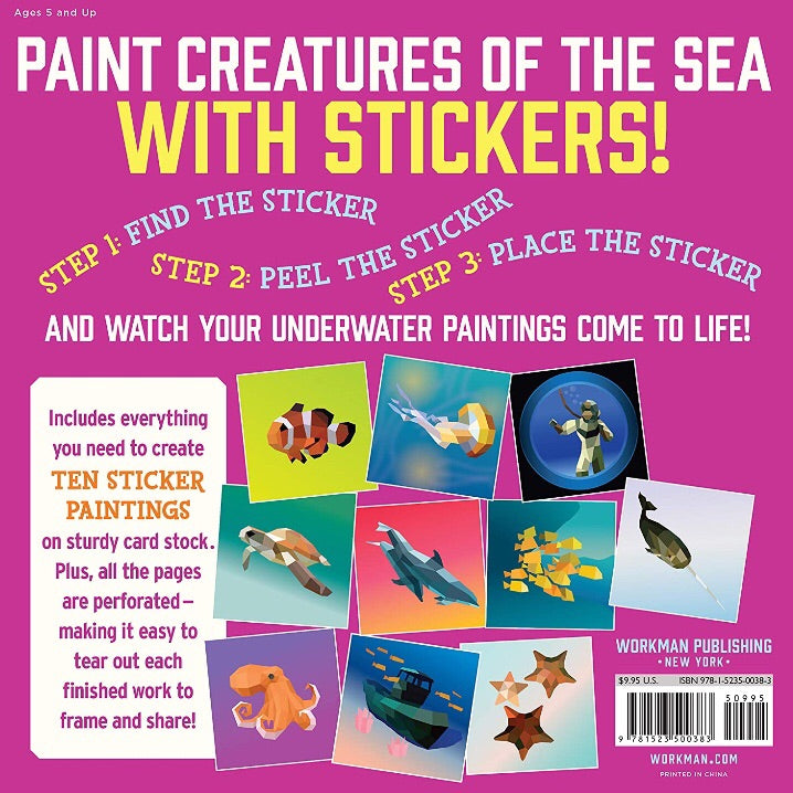 Paint by Sticker Book