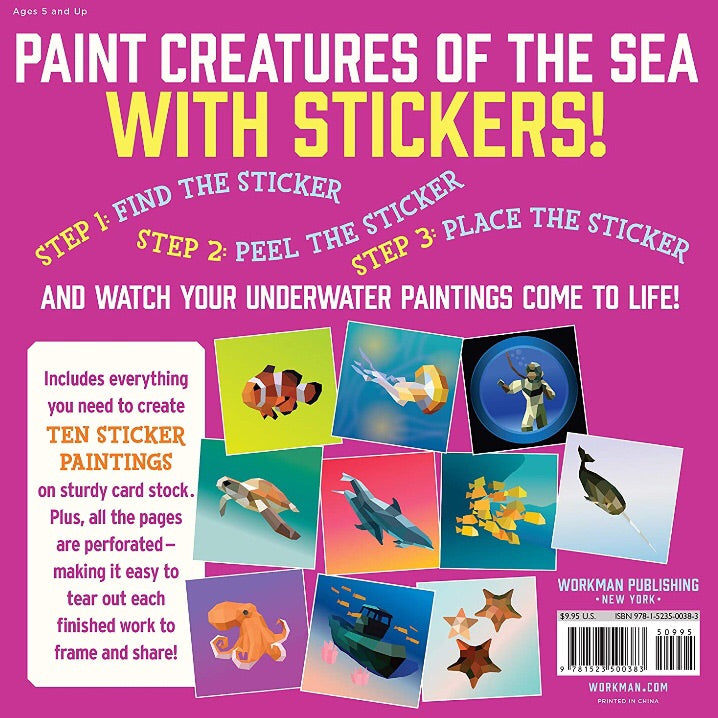 Paint By Sticker Kids Book