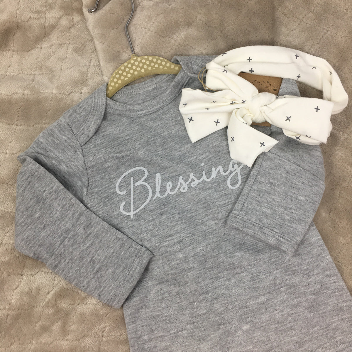 Girls Love Bug Infant Gown