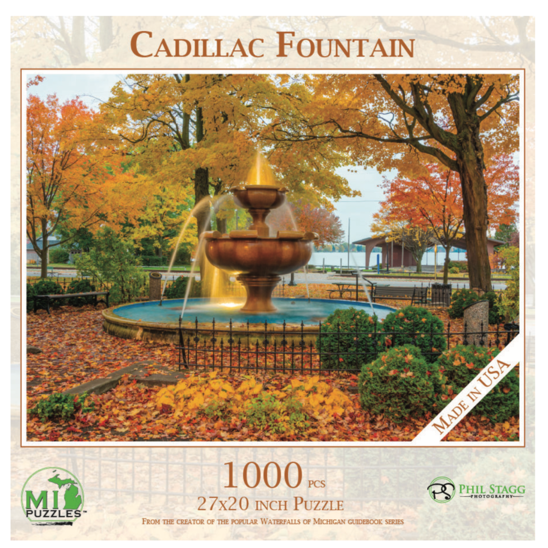 Cadillac Fountain 1000 pc Jigsaw Puzzle