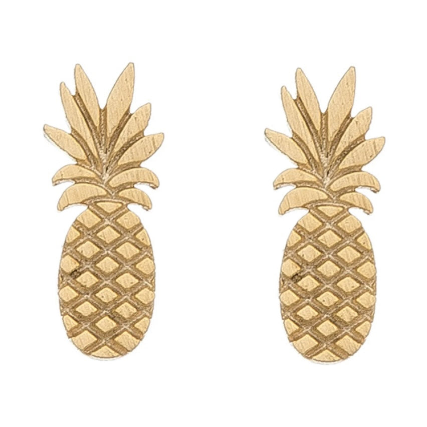 Pineapple Stud Buds Earrings