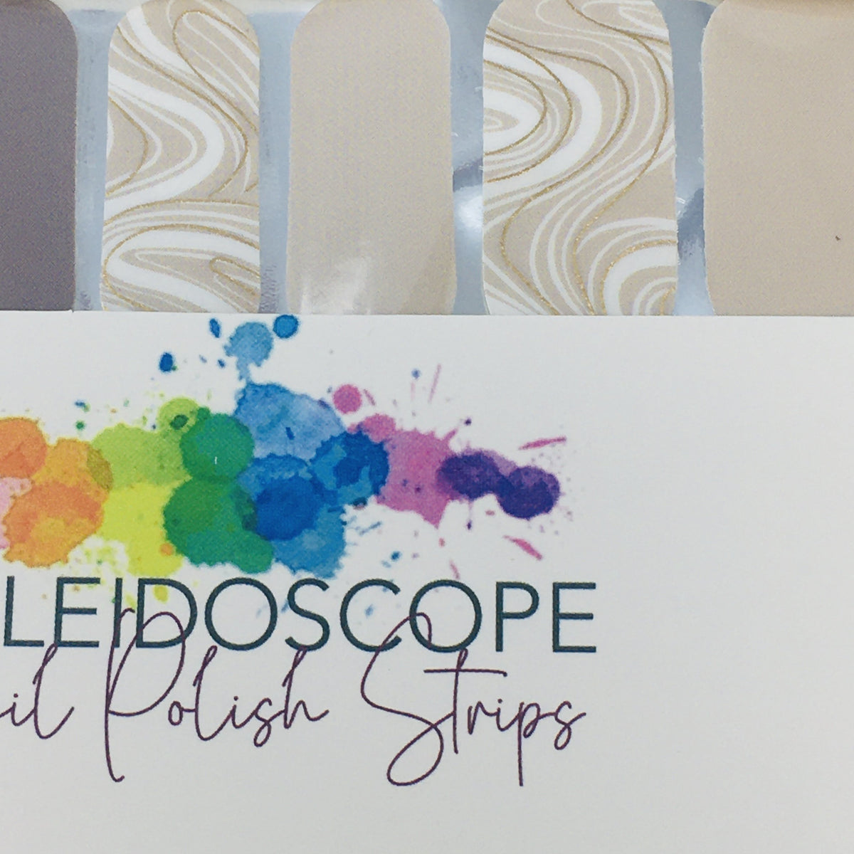 Kaleidoscope Nail Strip Weekday Collection