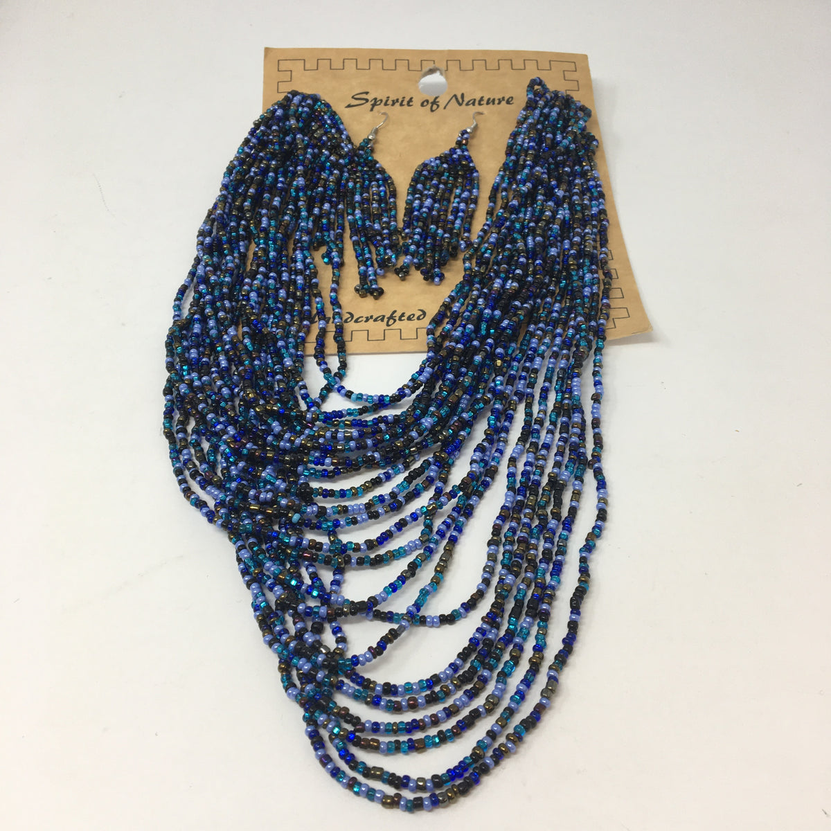 Spirit of Nature Beaded Necklace/Earring Set