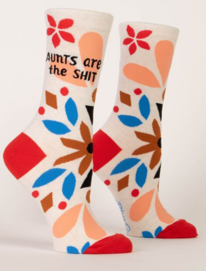 Aunts Are The Shit Women&#39;s Socks