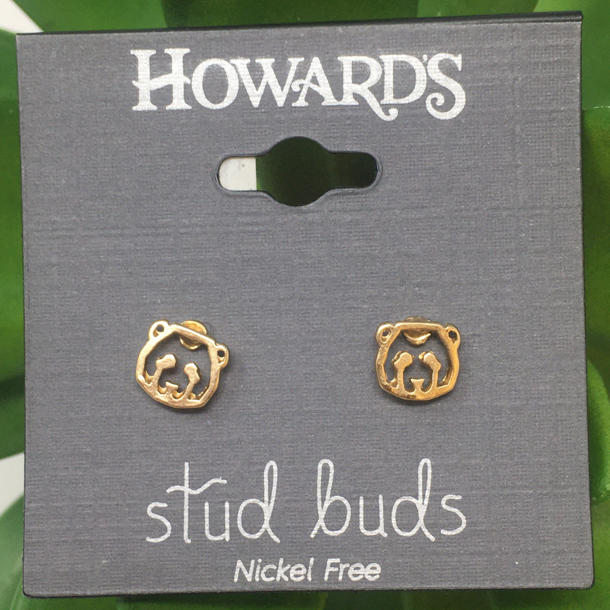 Panda Stud Buds Earrings