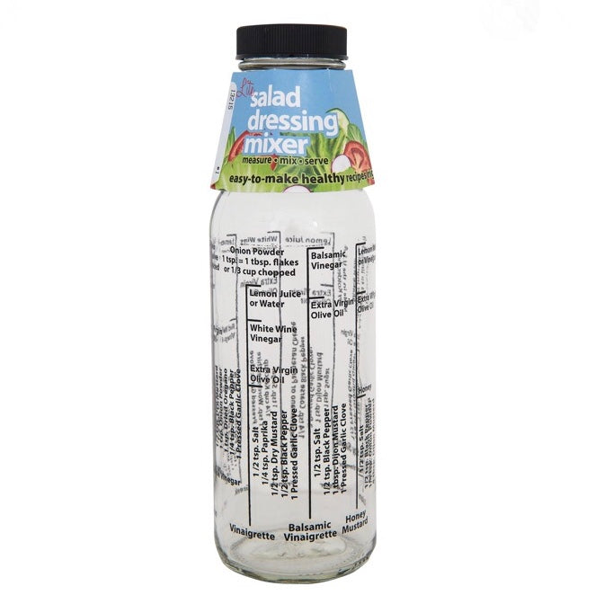 Light Salad Dressing Mixer Bottle