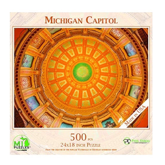 Michigan Capitol Dome 500 pc Puzzle