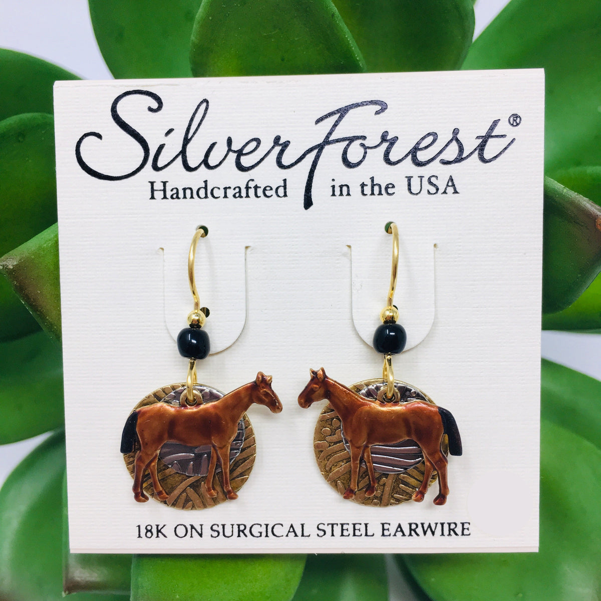 Chestnut Mare Earrings