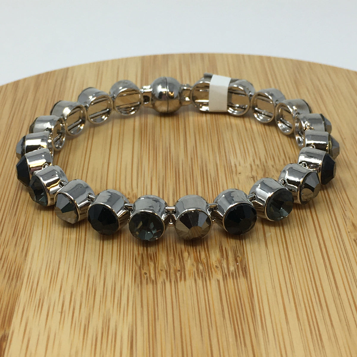 Magnetic Closure Rhinestone Bracelet