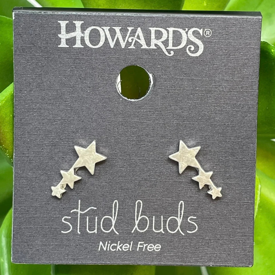 Star Cascade Stud Buds Earrings