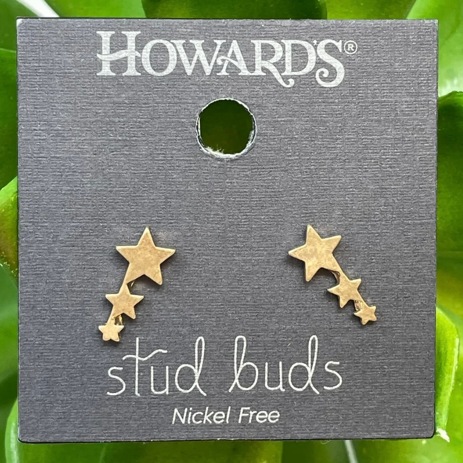 Star Cascade Stud Buds Earrings