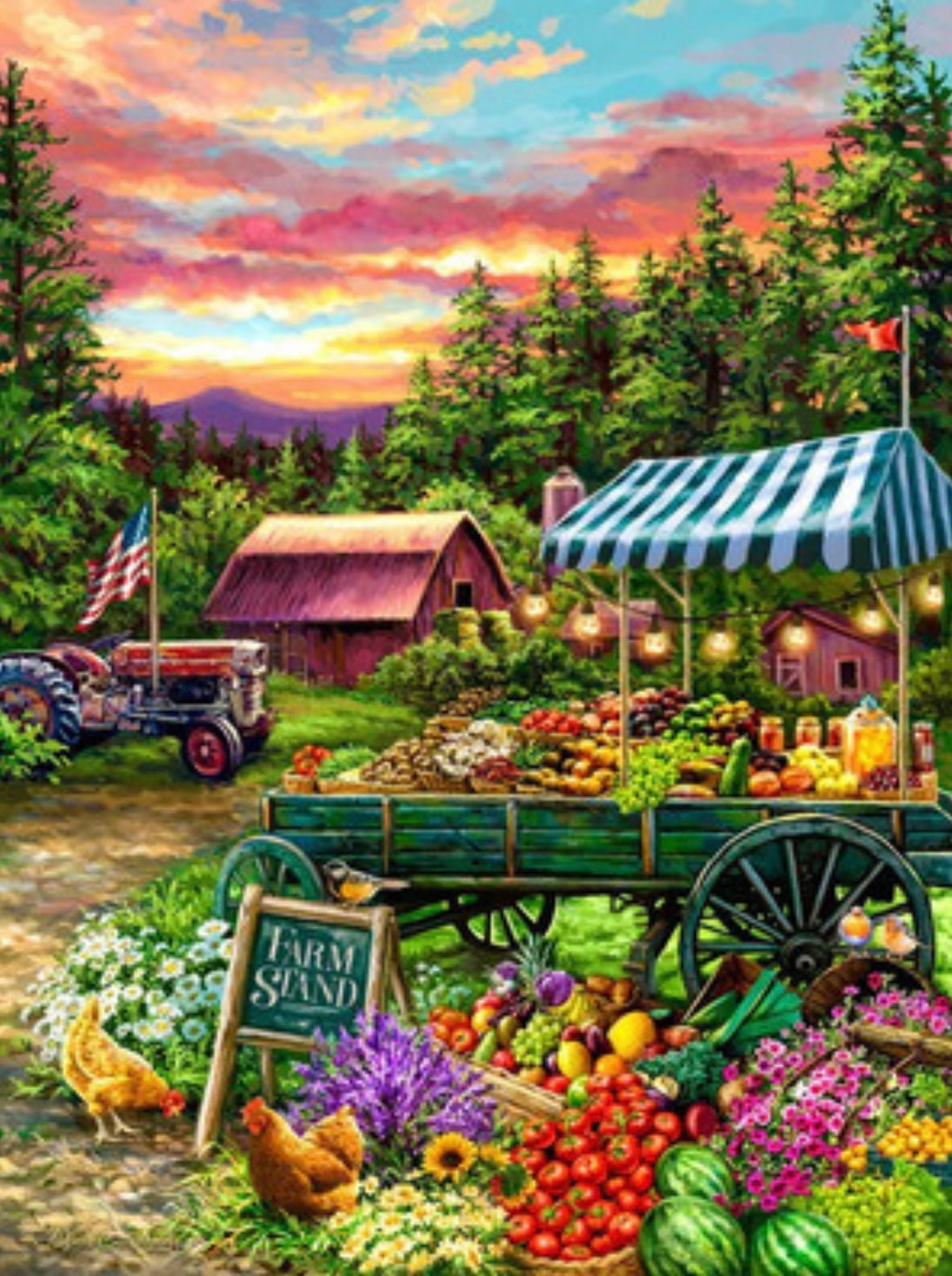 Springbok The Fruit Stand 500 pc Puzzle