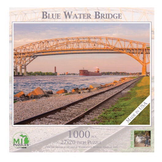 Blue Water Bridge 1000 pc Puzzle