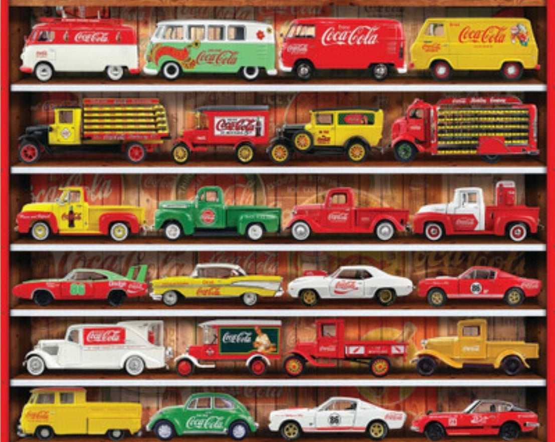 Springbok Coca-Cola Cars 1000 pc Puzzle