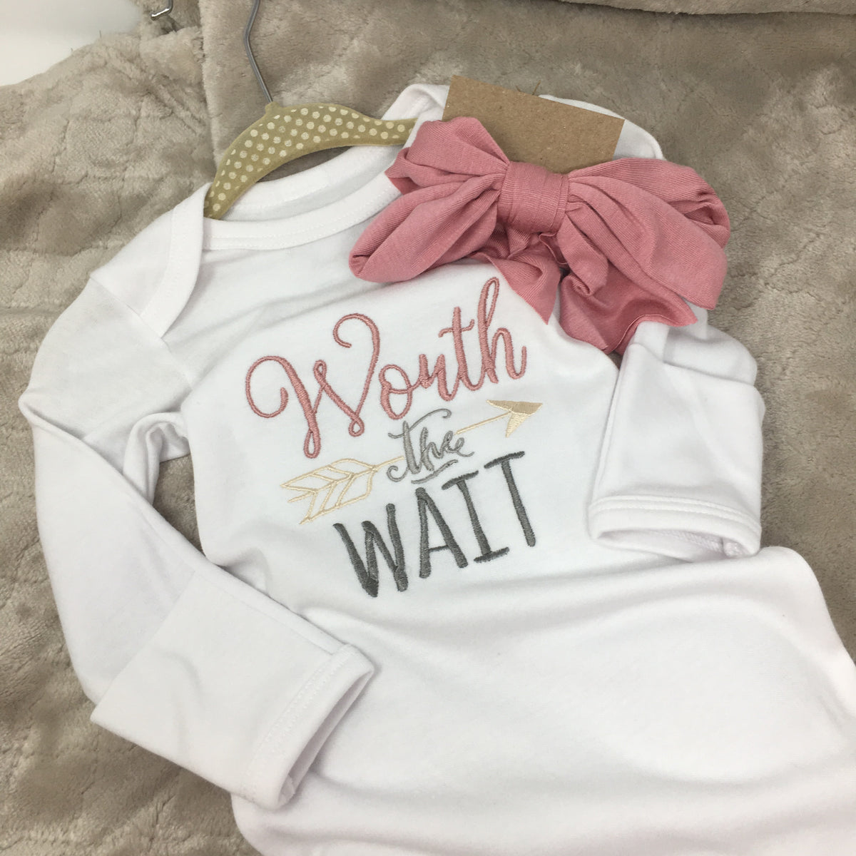 Girls Love Bug Infant Gown