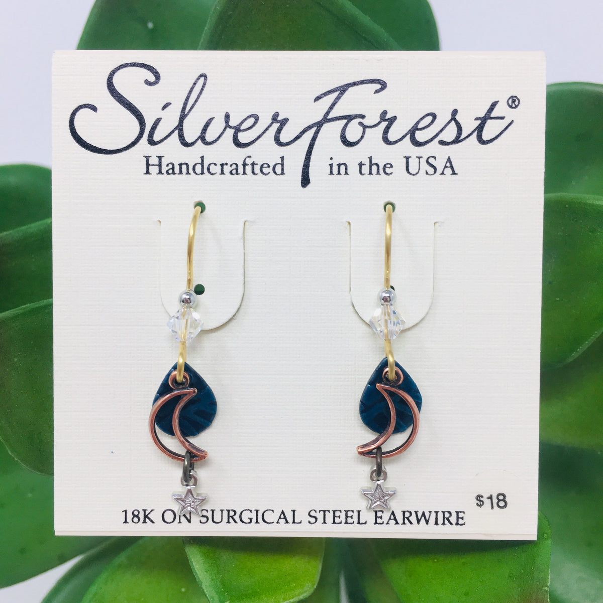 Delicate Sky Cascade Earrings