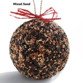 Seed &amp; Nut Bird Ornaments Bagged