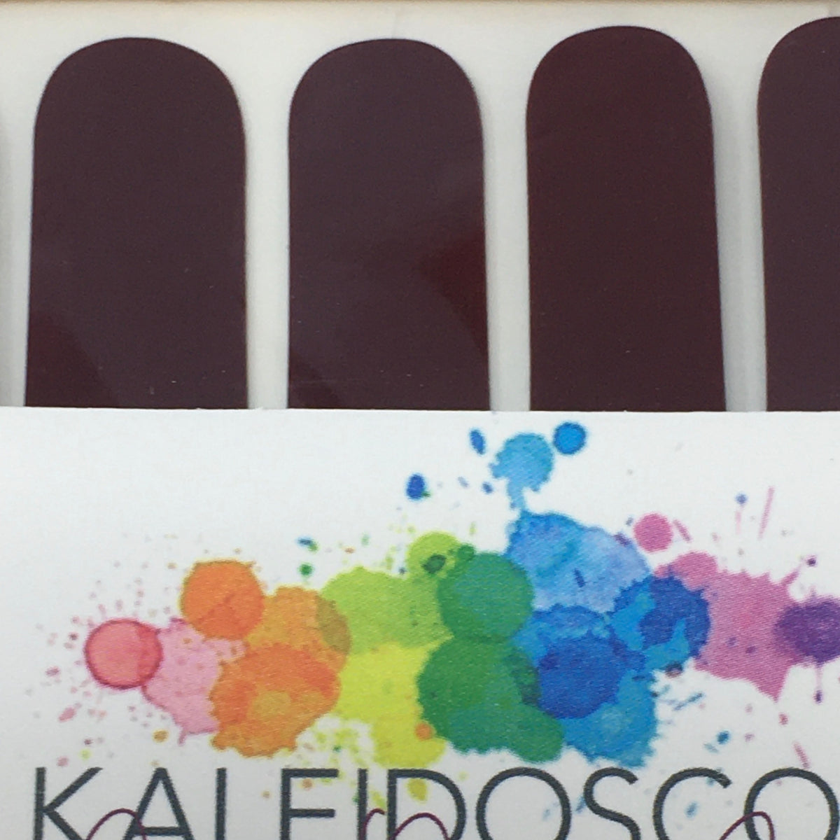 Kaleidoscope Nail Strips Primary Solids Collection