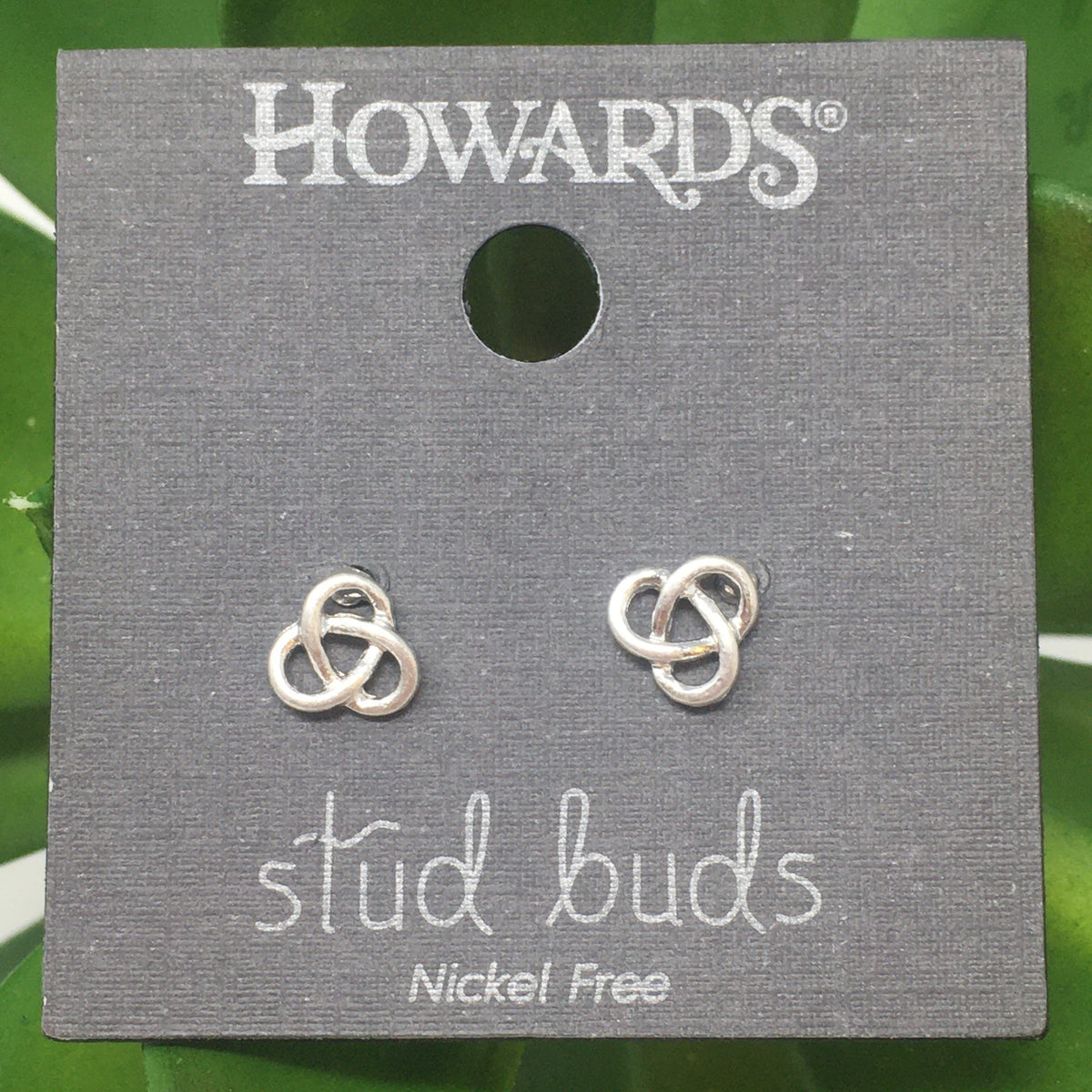 Trinity Stud Bud Earrings