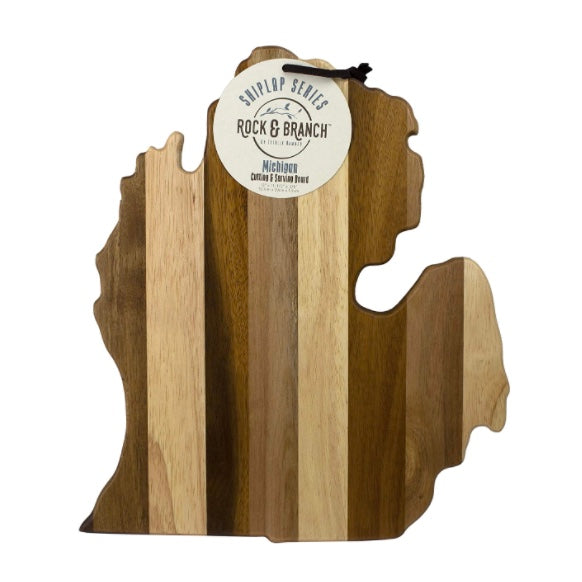 Michigan Cutting &amp; Serving Board Shiplap Series