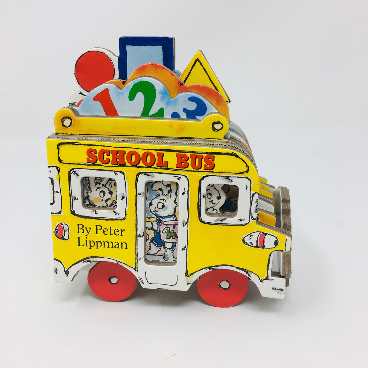 Mini Wheels: School Bus Chunky Board Book