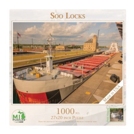Soo Locks 1000 pc Puzzle