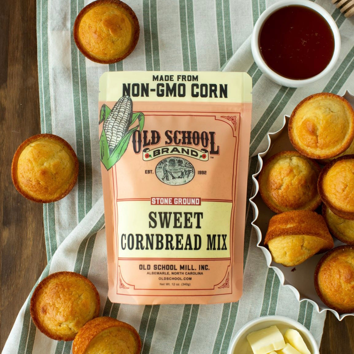 Old School Sweet Cornbread Mix 12oz