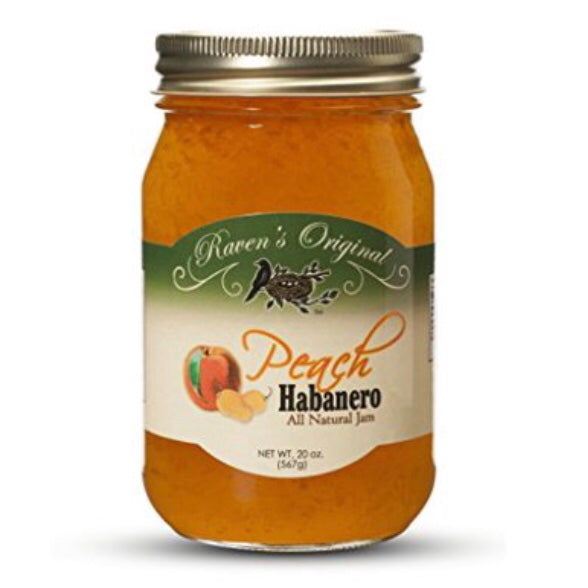 Peach Habanero Jam 20 oz