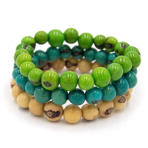 Tagua Stackable Bracelets Set of 3