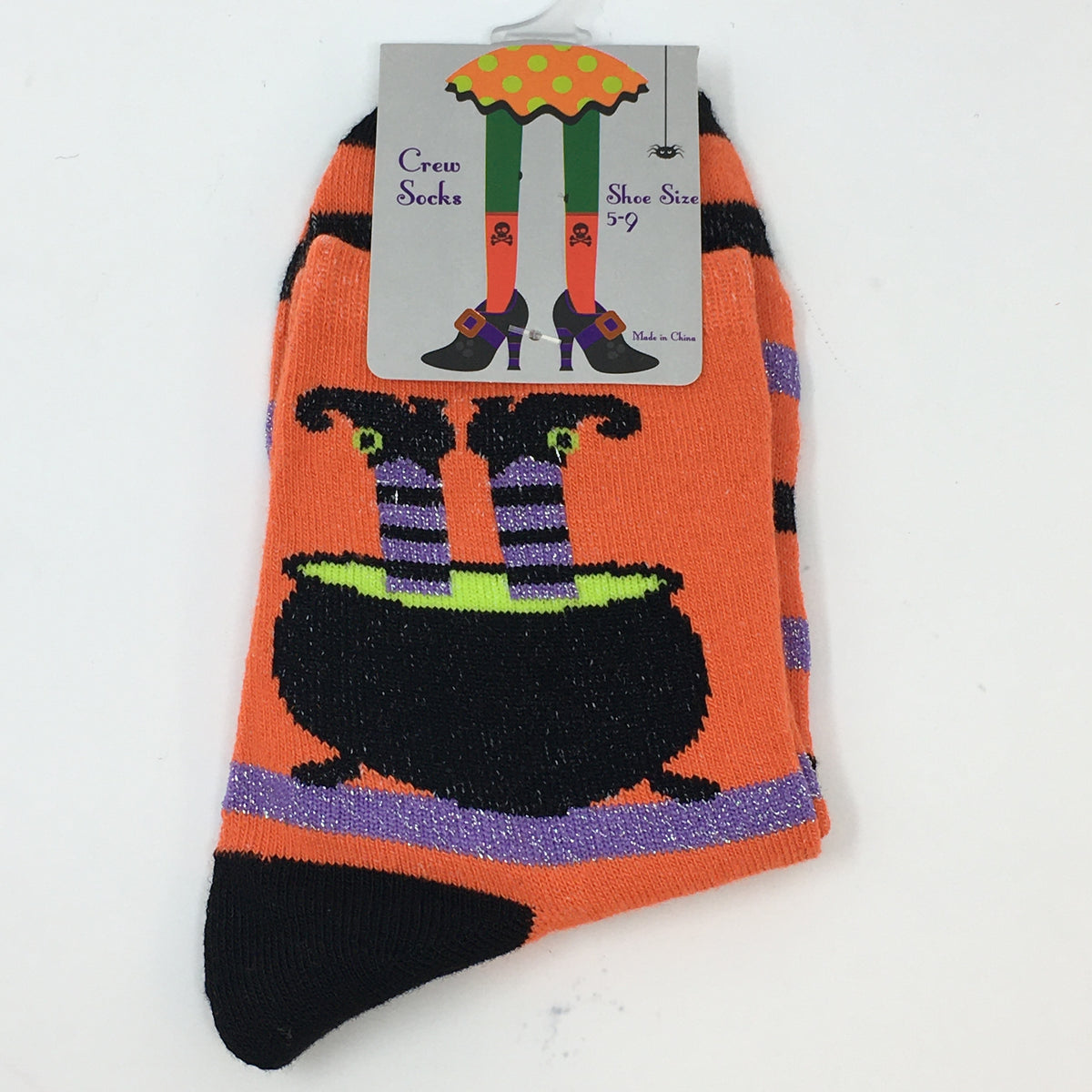 Ladies Halloween Low Cut &amp; Crew Socks