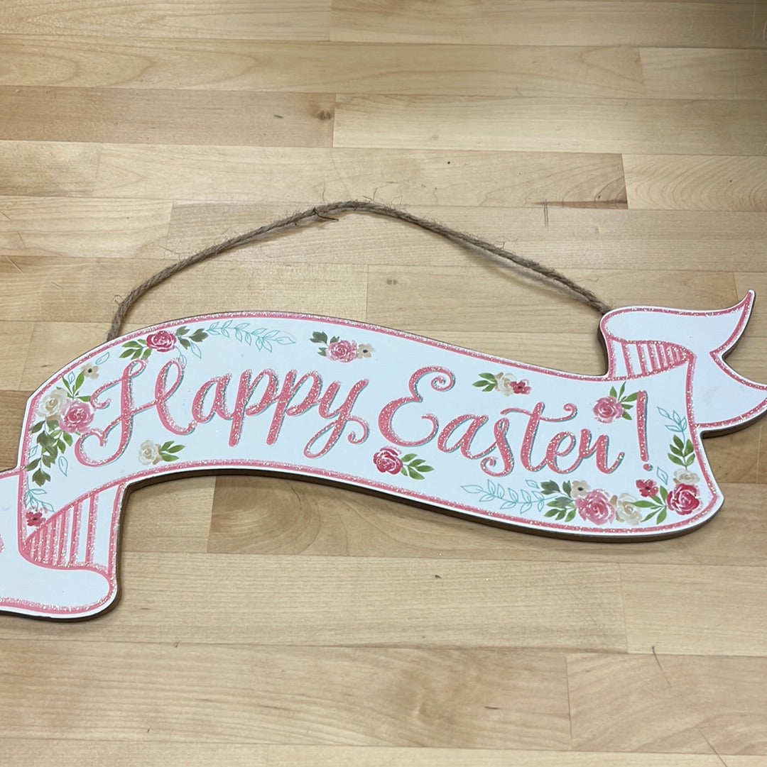 Happy Easter Banner Sign