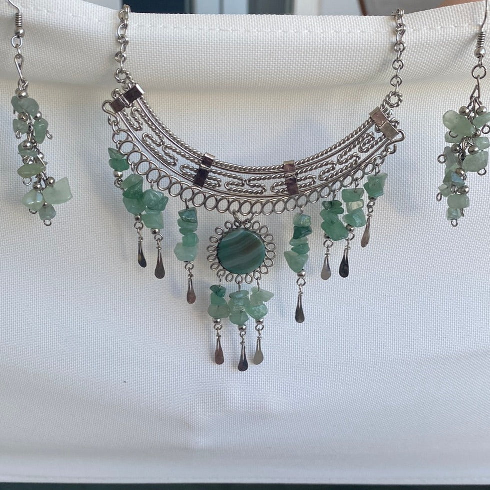 Spirit of Nature Native Necklace/Earring Set