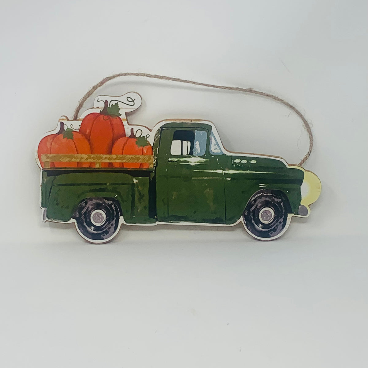 Truck w/ Pumpkins Sign