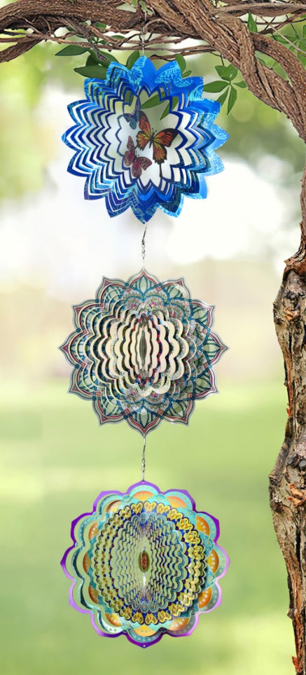 Boho Hanging Kinetic Wind Spinner