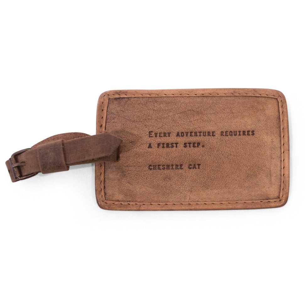 Leather Luggage Tag