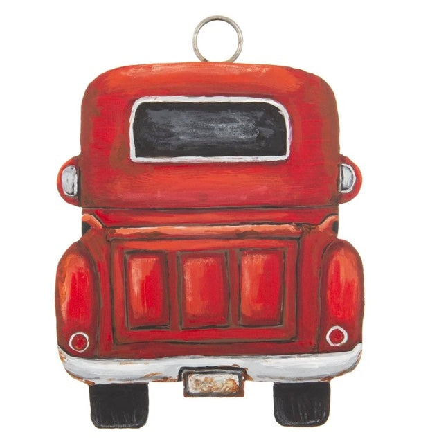 Red Truck Metal Charm RTC