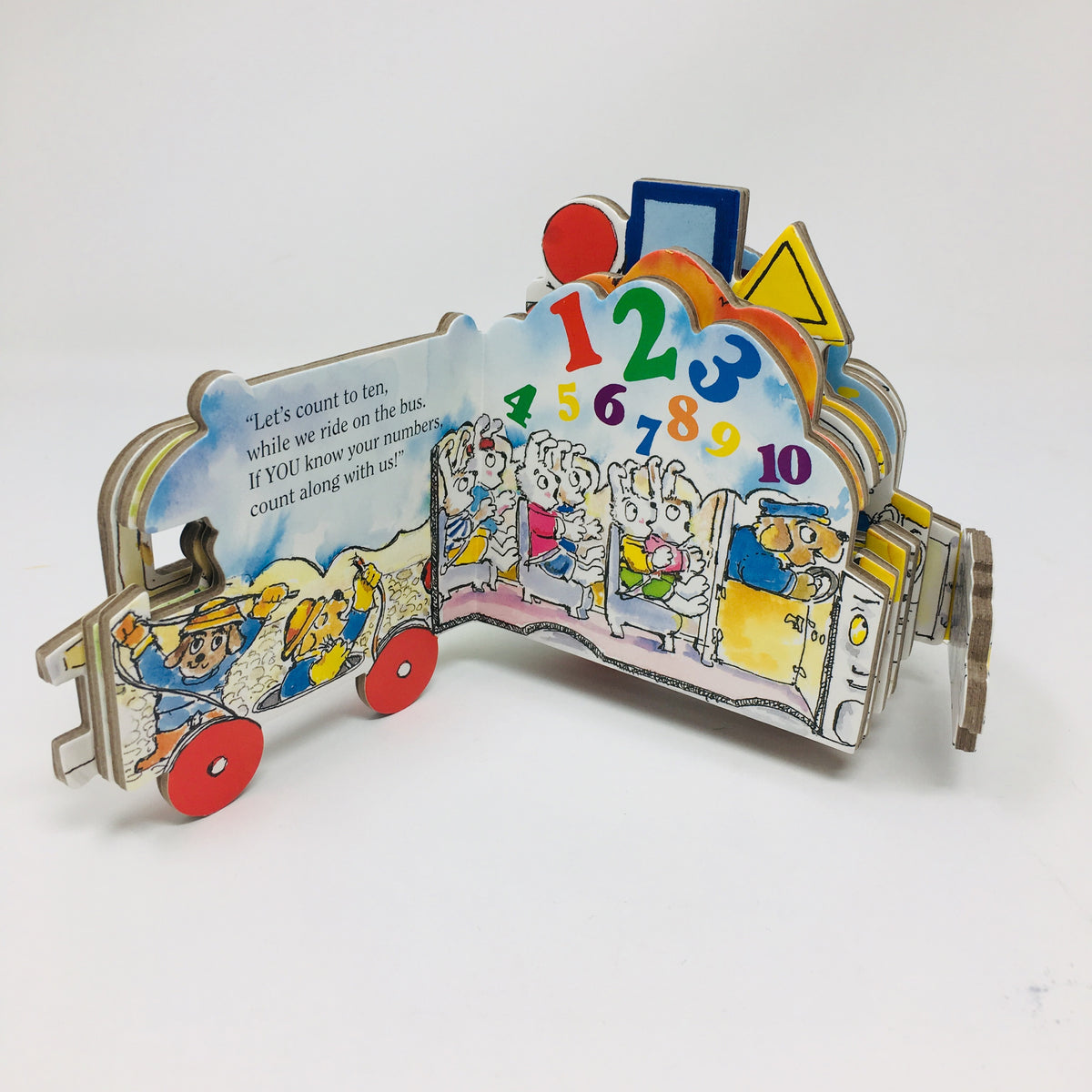 Mini Wheels: School Bus Chunky Board Book