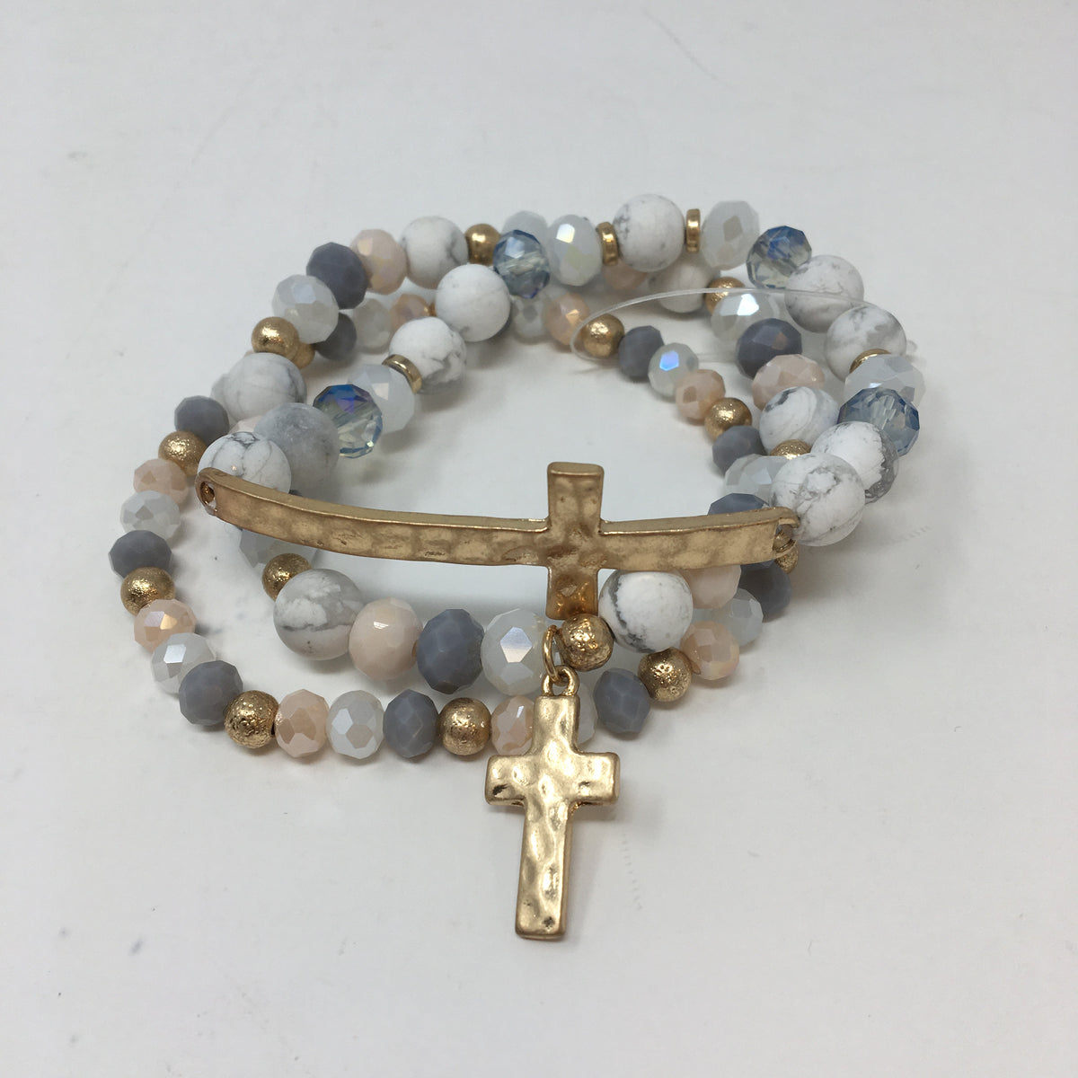 Cross Stretch Bracelet