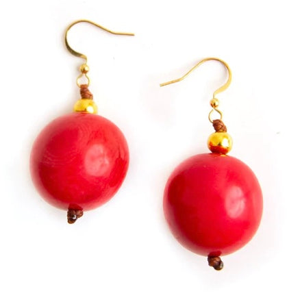 Tagua Keana Earrings - Retired