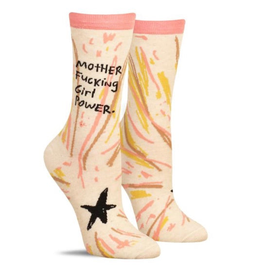 Mother F***ing Girl Power Women&#39;s Socks